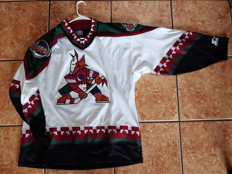 Vintage Phoenix Coyotes debut season XL hockey jersey Starter NHL Western Conference