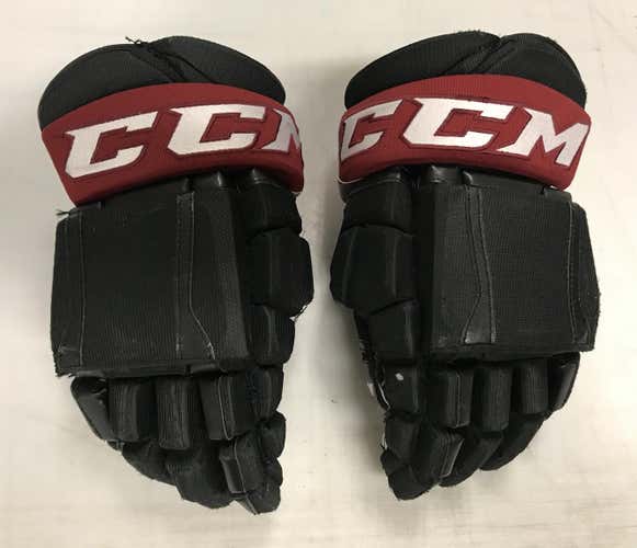 CCM U+CL Crazy Light Pro Stock Hockey Gloves 14" Arizona Coyotes 9173