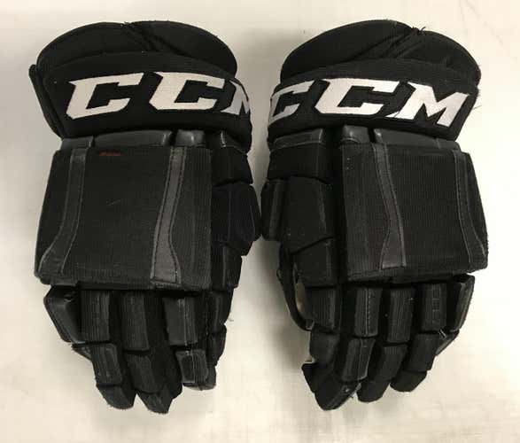 CCM U+ CL Crazy Light Pro Stock Hockey Gloves 13" Dallas Stars 9185