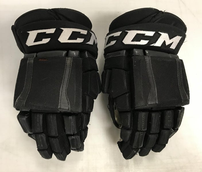 CCM U+ CL Crazy Light Pro Stock Hockey Gloves 13" Dallas Stars 9185