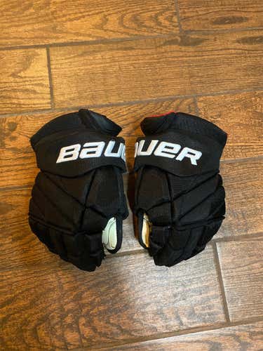 Vapor 1X Pro Lite Gloves Senior Pro Stock Black 14”