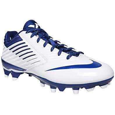 NEW Nike Vapor Speed Lacrosse Cleat - White/Royal Blue - Men’s Size 12