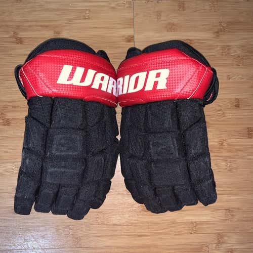 Warrior Luxe Gloves Ottawa Senators Spezza Pro Stock Made in Canada