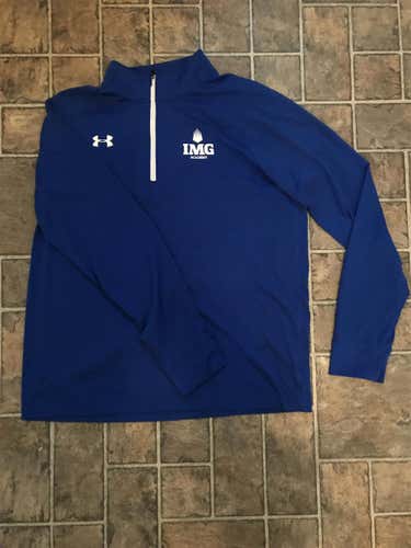 IMG Academy Performance 1/4 ZIP - Blue - Medium