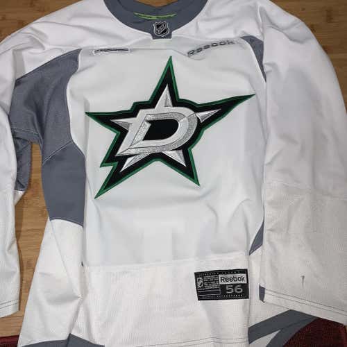 Stars White 56 3.0 Practice Reebok Jersey Pro Stock
