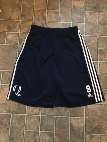 Quinnipiac University Adidas Practice Shorts - Navy Blue - Extra Large