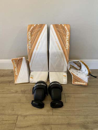 35" Bauer Supreme 1S OD1N Goalie Full Set Regular Senior Pro Stock