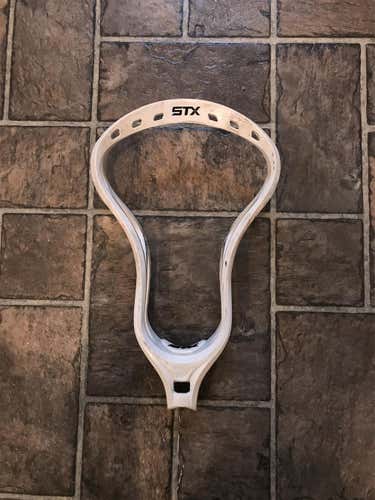 STX Stallion U 550 Lacrosse Head - White - Custom Stringing Available With Inquiry