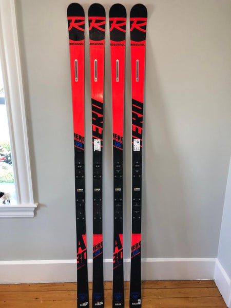 Rossignol 2019 Hero FIS Race Stock GS Skis 193cm, 30M w/o bindings