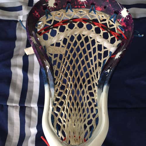 Splatter Galaxy Dyed Warrior Razer X Lacrosse Head