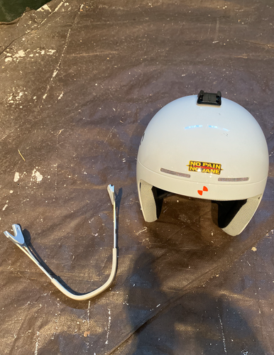 Unisex Medium POC Skull Orbic X Ski Racing Helmet (Will Remove Stickers)