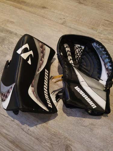 Warrior Swagger Goalie Gloves & Blockers Regular Junior