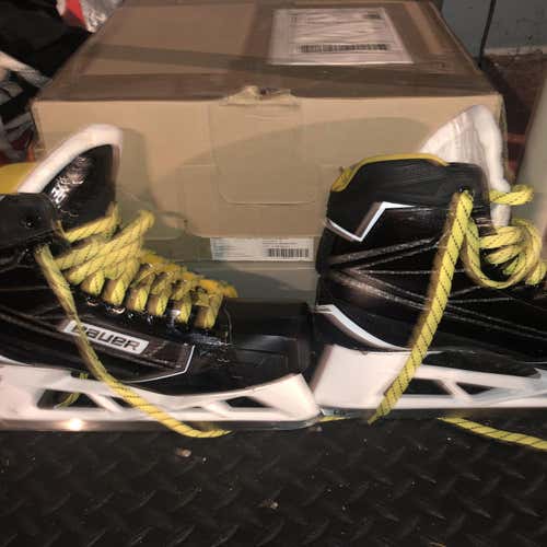 Supreme 1S Hockey Goalie Skates Senior Pro Stock Size 9