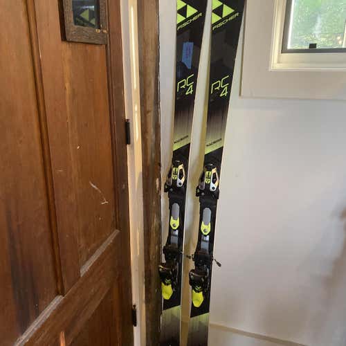 2018 RC4 World Cup SL Skis 165cm With Rc4 Z16 Bindings