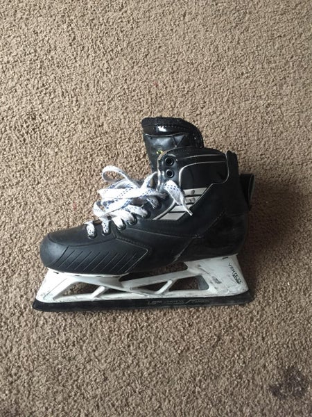 2 Piece Hockey Goalie Skates Senior Pro Stock Size 9.5
