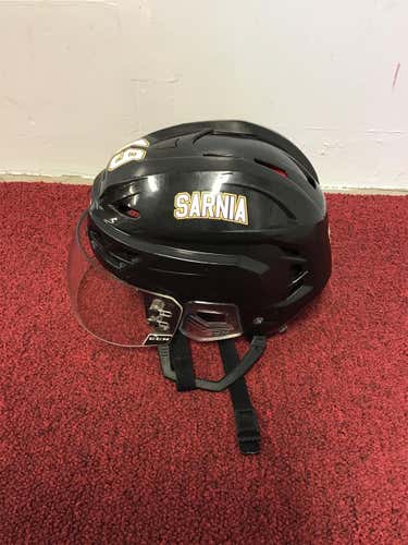 Sarnia Sting CCM Resistance Helmet Size Medium Pro Stock Item#SRH19