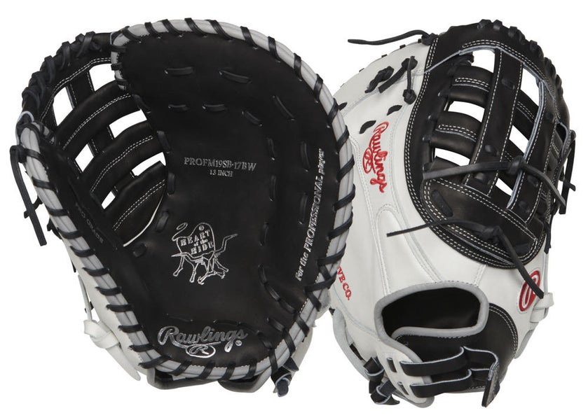 Rawlings Heart of the Hide 13" Fastpitch Softball First Base Mitt PROFM19SB-17BW No Trades