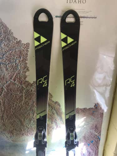 Fischer Men’s SL Ski 165cm 18 Din Binding