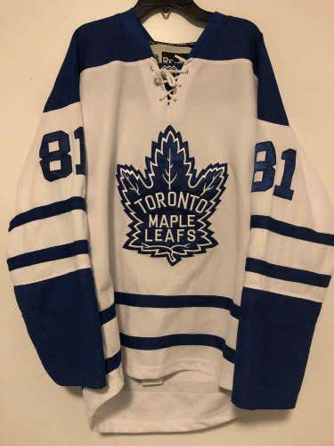 NHL Reebok Toronto Maple Leafs Phil Kessel Jersey Fight Strap Mens Sz 50 - NEW