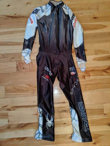 Men's Large Spyder Ski Race Suit
