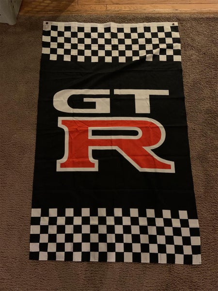 New Nissan GTR Flag(Perfect Condition)