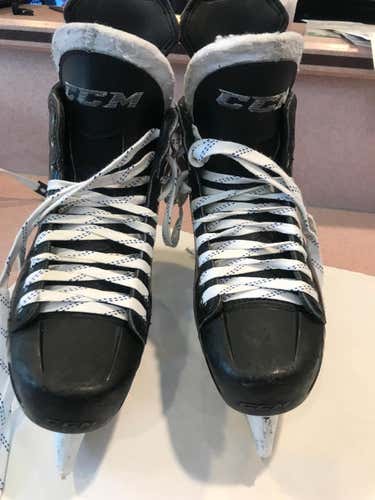 CCM JetSpeed FT1 Hockey Skates Senior Size 7.5 Tyson Jost Game used Colorado Avalanche