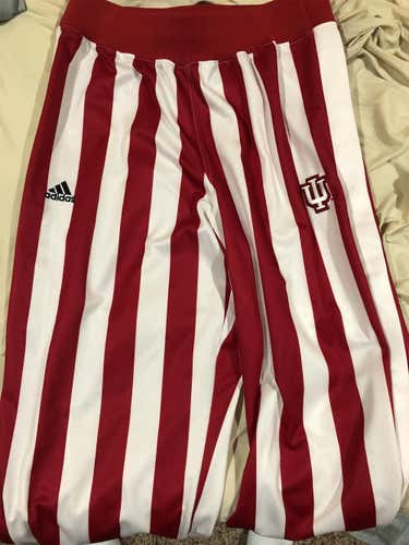 IU Adidas Men’s Candy stripe Warm Up Pants