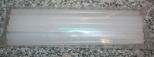 10 CLEAR P-Tex PTex Rods  easy lighting Free Ship NEW