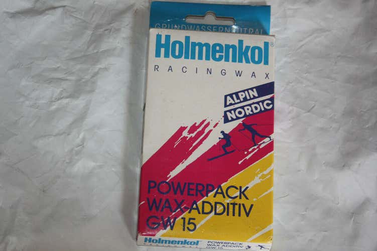 Holmenkol ski  Wax additive powerpack 100 grams Germany Alpine / Nordic GW15