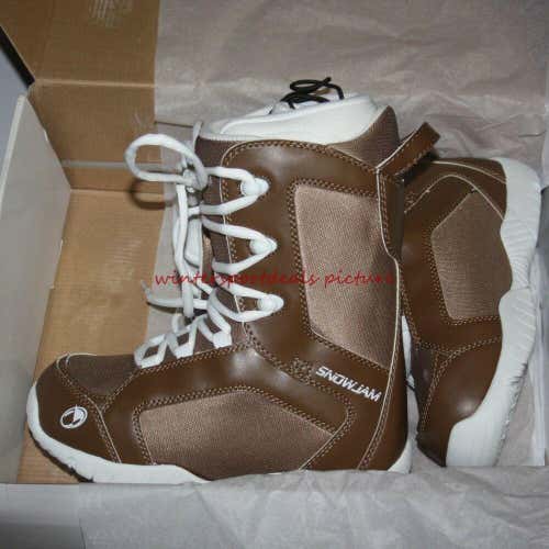 Snowjam women's snowboard boots Glowstick brown  Snowboard boots US 8 new