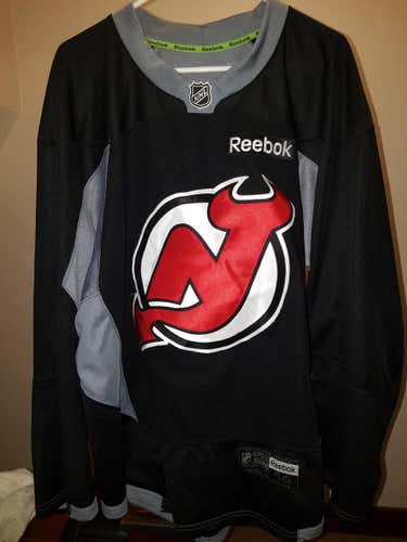 NJ Devils pro stock practice Jersey
