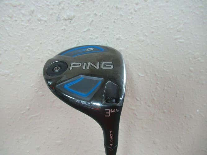 2016 NICE PING G FAIRWAY #3 14.5 LOFT FACTORY ALTA 65 STIFF FLEX