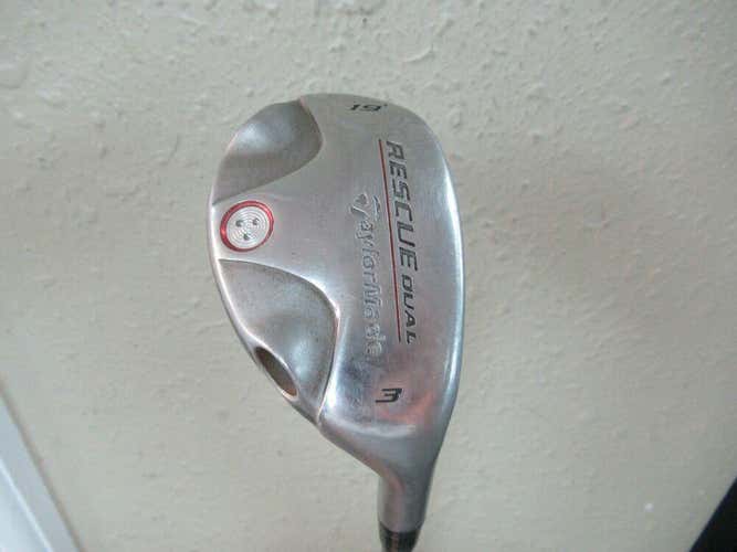 TAYLORMADE RESCUE DUAL # 3 19 DEGREE FACTORY GRAPHITE 65g STIFF NEW GRIP