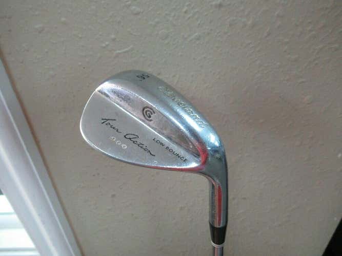 CLEVELAND TOUR ACTION 900 SERIES CHROME LOW BOUNCE SAND WEDGE 56* NEW GRIP