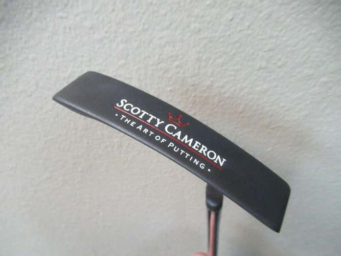 RESTORED TO NEW TITLEIST SCOTTY CAMERON ART OF PUTTING LAGUNA PUTTER MATTE BLACK