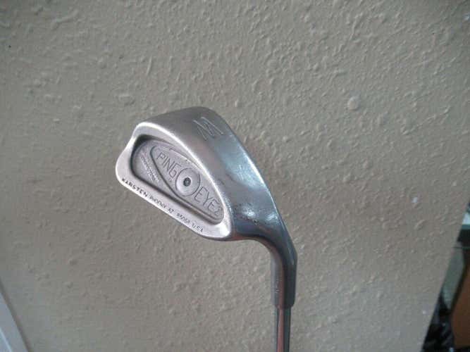 ORIGINAL PING EYE 2 STAINLESS PITCHING WEDGE SQUARE GROOVE BLACK DOT NEW GRIP
