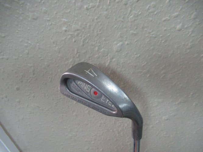 PING EYE 2 STAINLESS 4 IRON RED DOT ZZ LITE STEEL STIFF