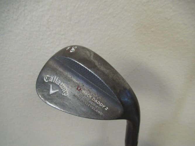 CALLAWAY FORGED MACK DADDY 2 VINTAGE FINISH SAND WEDGE 56* C GRIND 14* BOUNCE