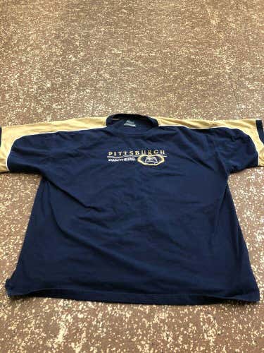 Pittsburgh Panthers NCAA Adult 3XL Short Sleeve Shirt Pitt Football Basketball
