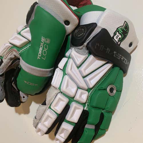 York College Maybach Duece Goalie Gloves Green