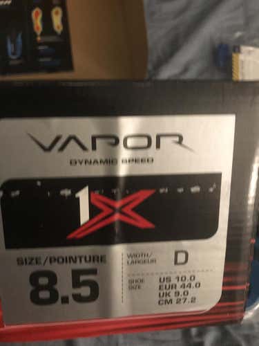 New Bauer Vapor 1X 2.0 Hockey Skates Senior Size 8.5