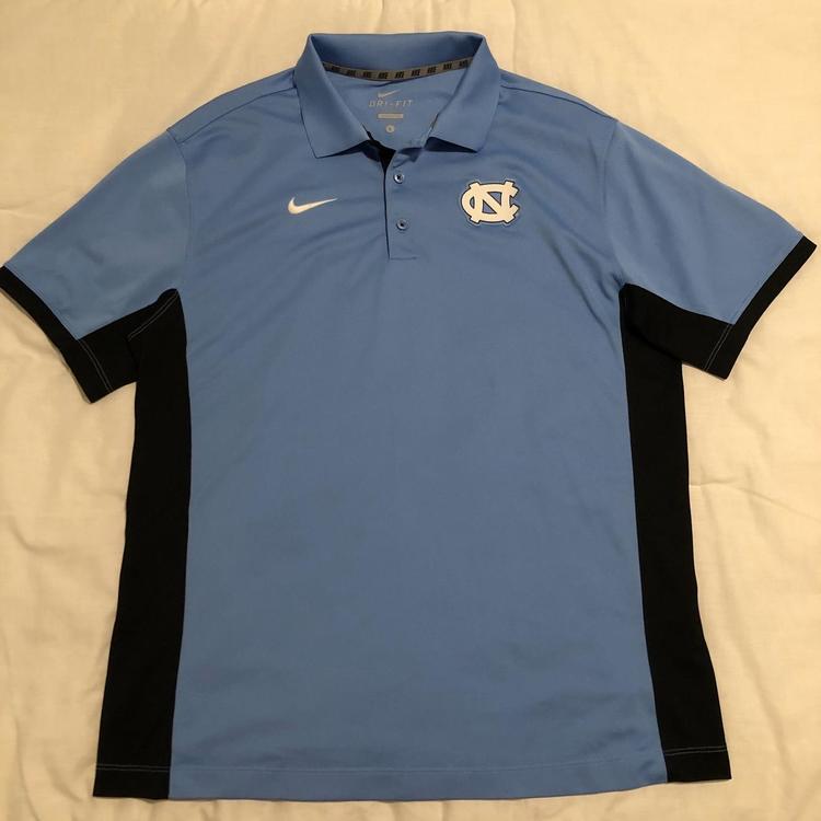 unc nike polo