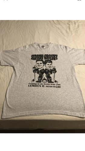 Pittsburgh Penguins Sidney Crosby Mario Lemieux Large Shirt