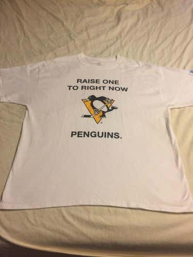 Pittsburgh Penguins Bud Light Adult XL Short Sleeve Shirt NHL Hockey New Crosby