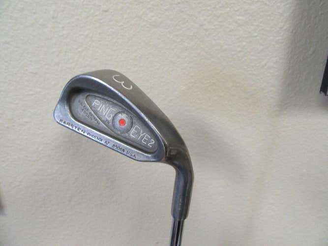 ORIGINAL PING EYE 2 3 IRON ORANGE DOT FACTORY  ZZ LITE STEEL NEW GRIP ON CLUB