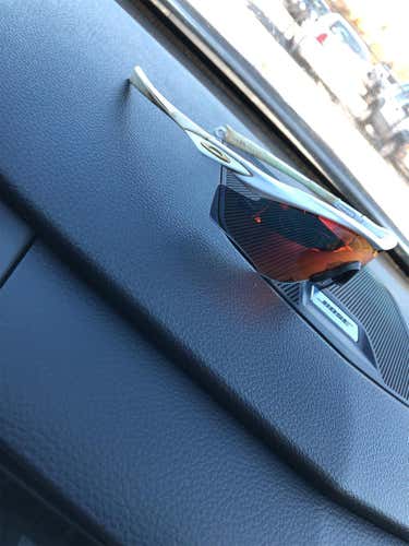 Custom White/Gold Oakley M Frame Sunglasses