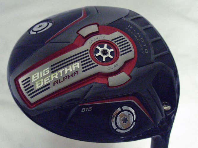 Callaway Big Bertha Alpha 815 Driver 9* (Speeder 665 X-STIFF)  Golf Club