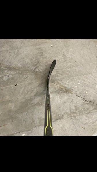 New Alpha QX Hockey Stick Lefty Toe Senior Pro Stock