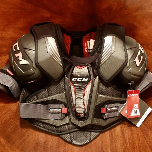 Medium JetSpeed FT1 Shoulder Pads Senior