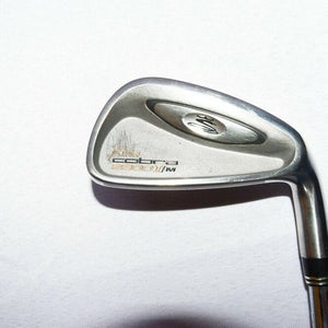6 Iron King Cobra 2300 I/M Rh 38.5" Steel Stiff Silver New Grip